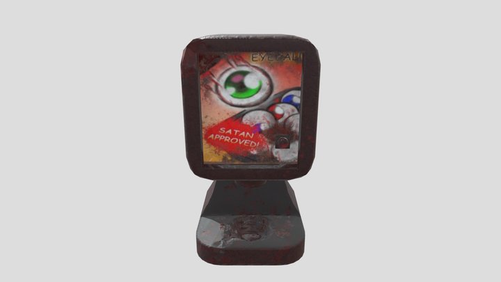 Eyeball Dispenser 3D Model
