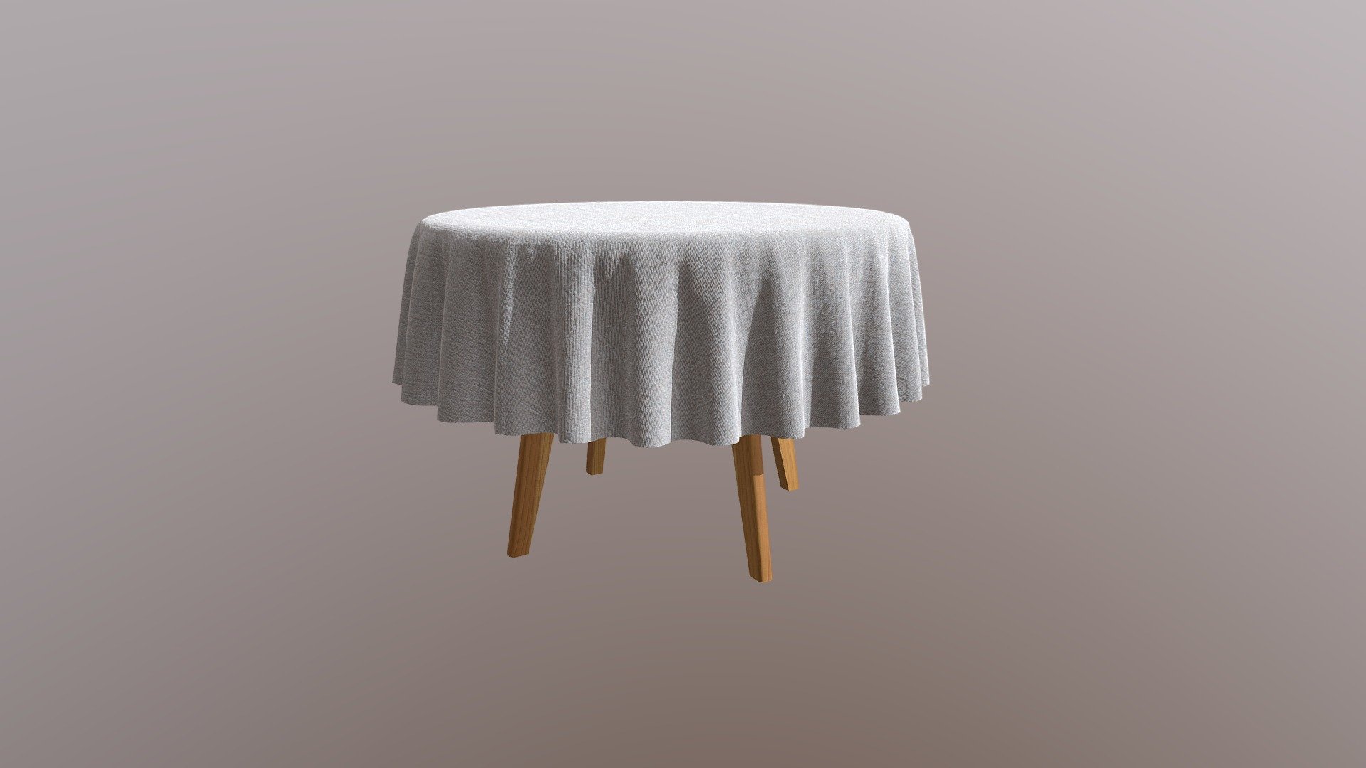 Round table - 3D model by alesya3d [71616b5] - Sketchfab