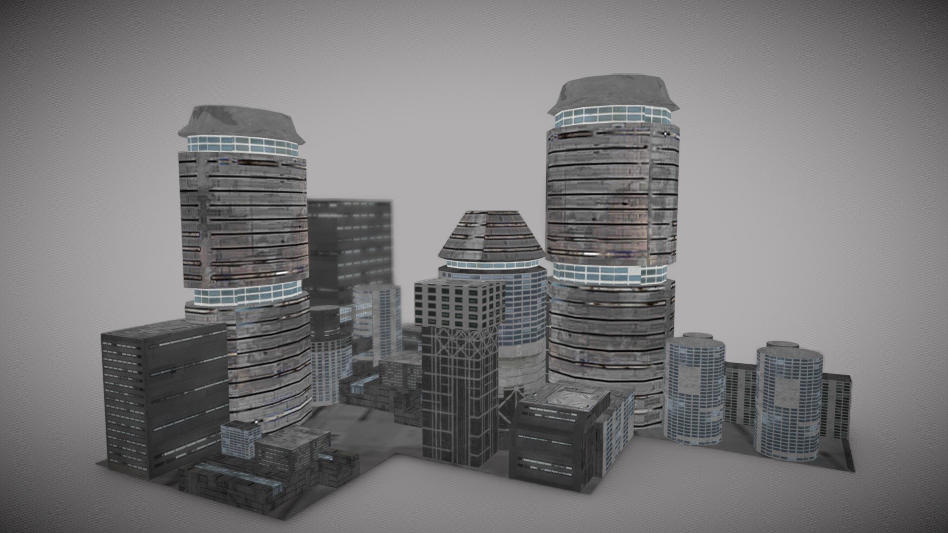 Imaginary city 2 - Download Free 3D model by Tom (@trbaker) [7161e98 ...