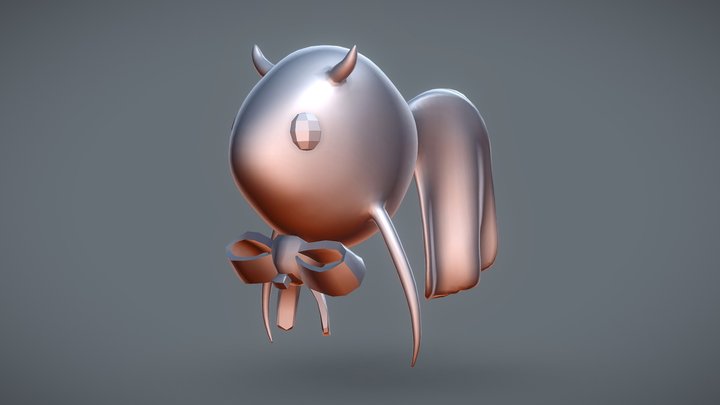 Nene Yashiro Fish form 3D Model
