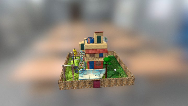 HouseBazilian 3D Model