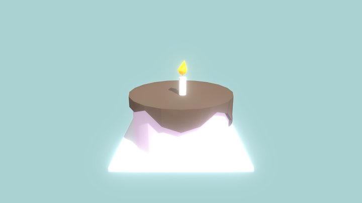 birthday cake 3D Model