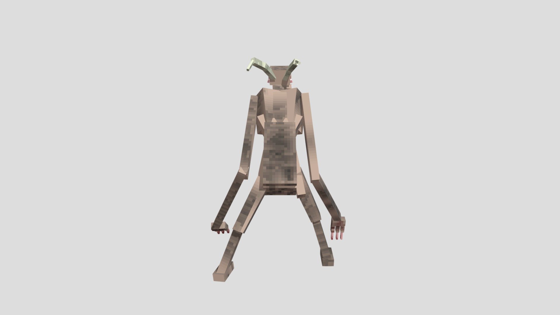 Minecraft Goatman Model - Download Free 3D model by Rajveers25 [7163e9a ...