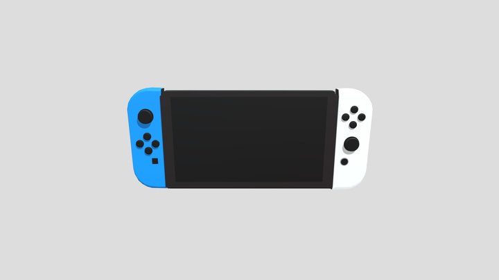 Nintendo Switch 3D Model