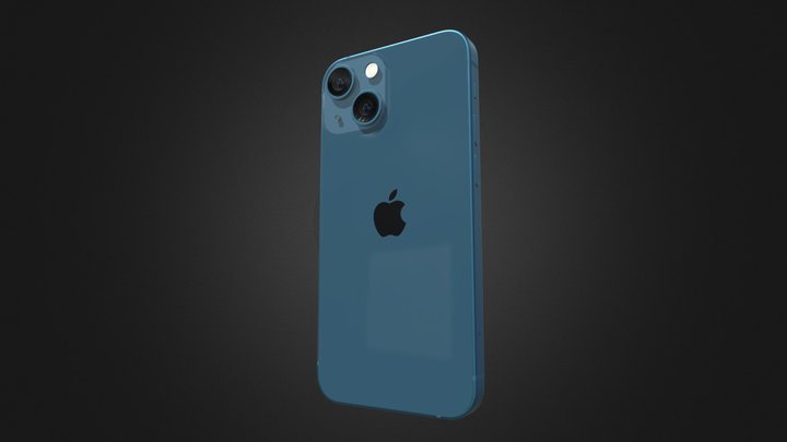 iPhone 13 Mini in all Official Colors 3D Model