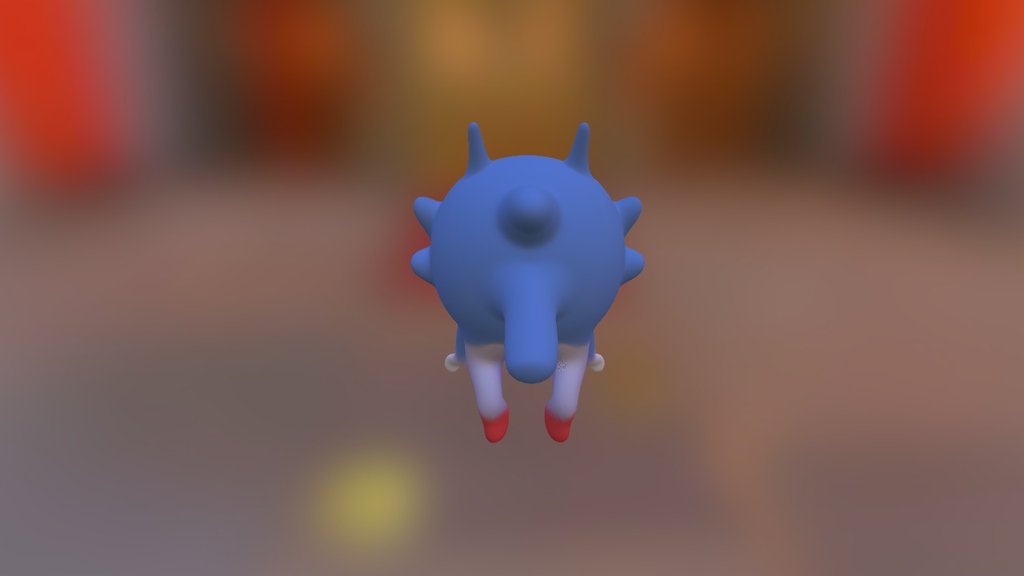 He ate the hell