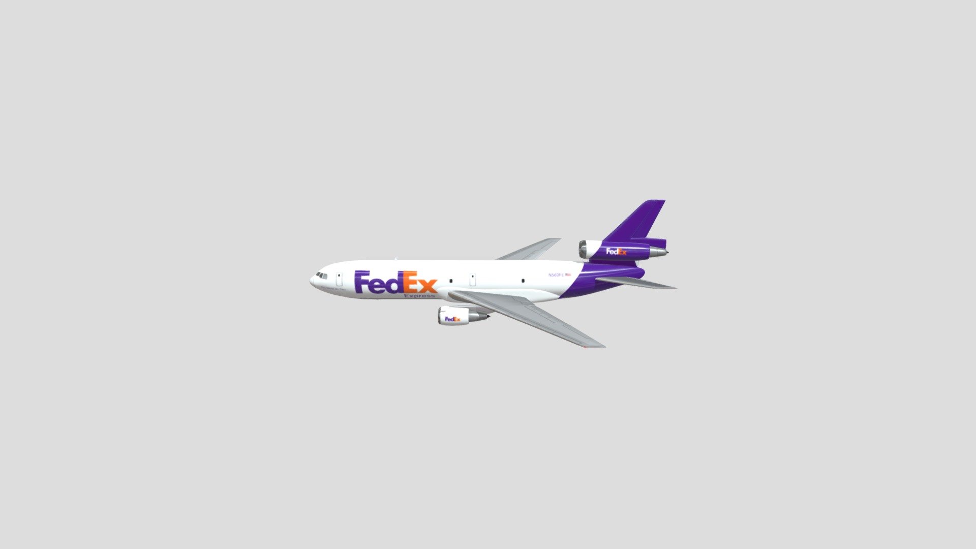 FedEx DC−10F 水彩画限定品　113／５００ Amazon.co.jp: FedEx DC−10F 水彩画限定品 113／500