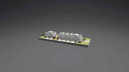 Bayshore Townhomes Full Development 3D Model