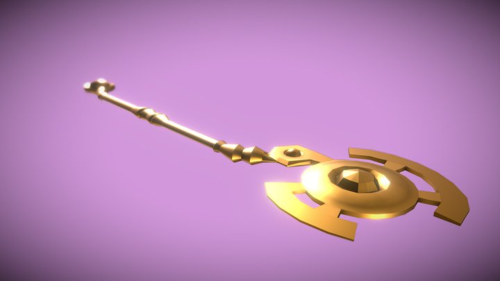 royal sceptre - WIP 3D Model