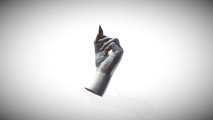 DFS week01.04 hand study 3D Model