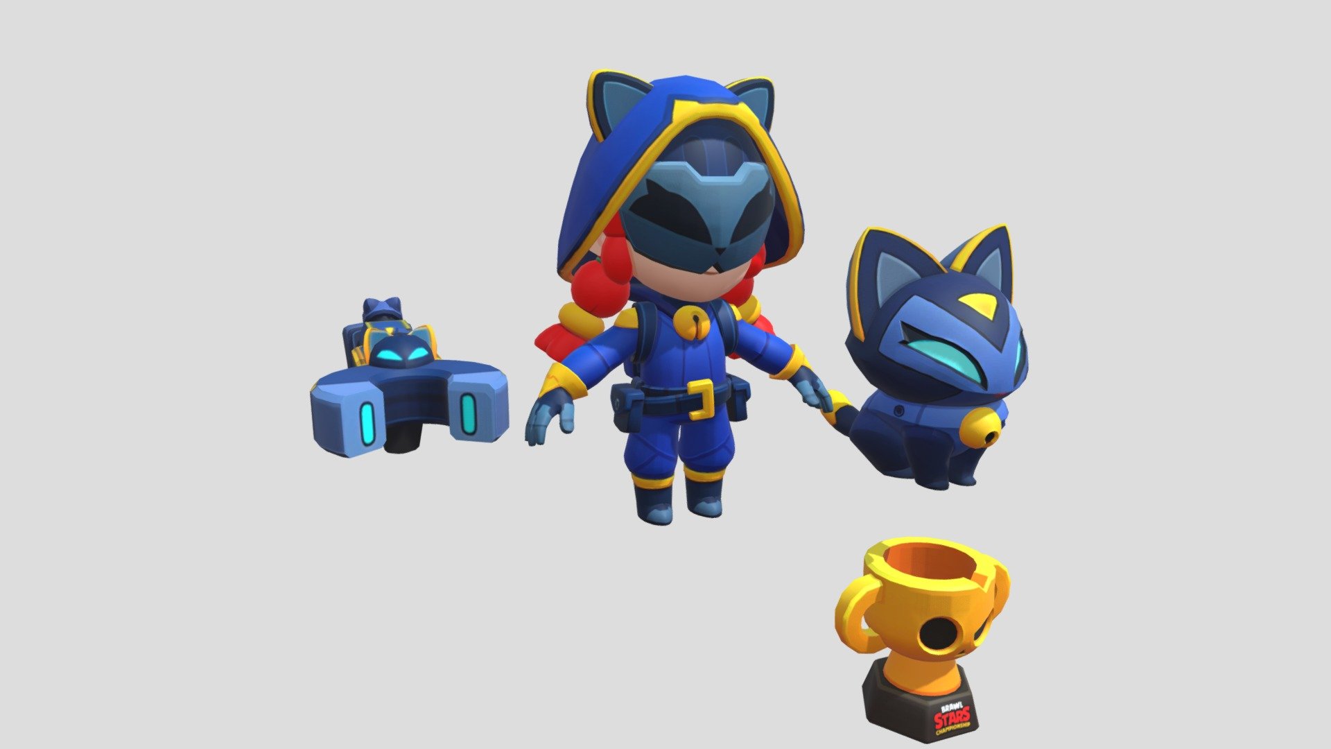 Cat Burglar Jessie - Download Free 3D model by Brawl2024. (@Brawl2023.)  [7166008]