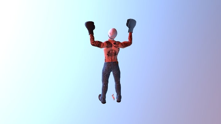 Boxer 3D Model