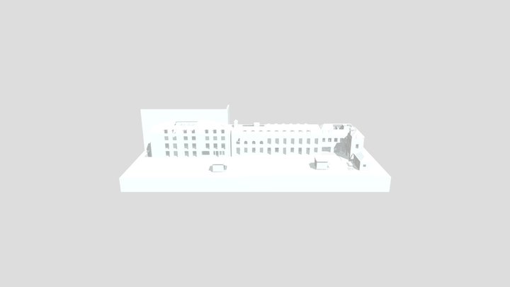 Denfert Rochereau 3D générale 3D Model