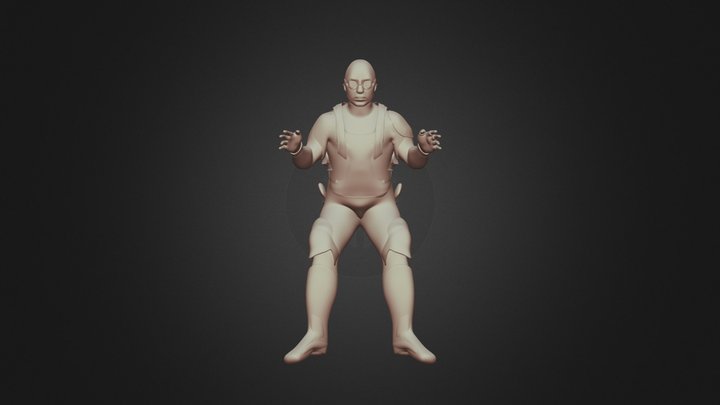 Z Rig#1 Demo Soldier 1 3D Model