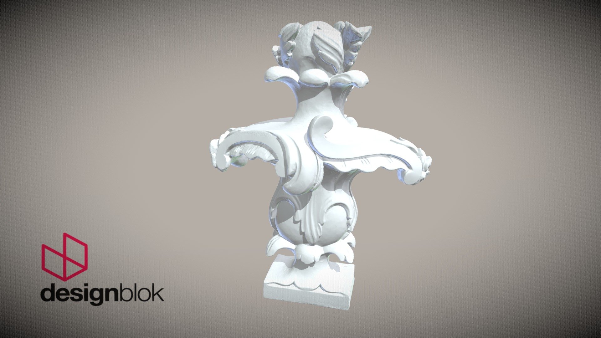 Kelmarsh Hall Northamptonshire Door ornament - 3D model by Designblok ...