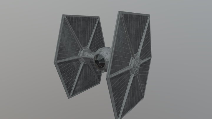 Star Wars; TIE Fighter 3D Model