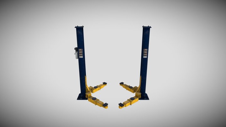 Dongkrak Bengkel 3D Model