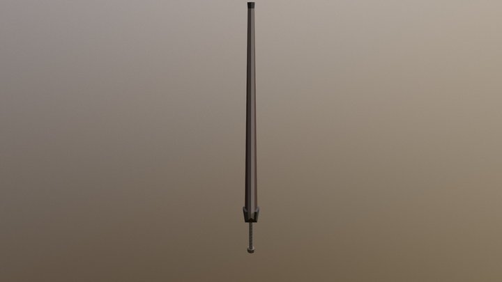 N Sword Open 3D Model