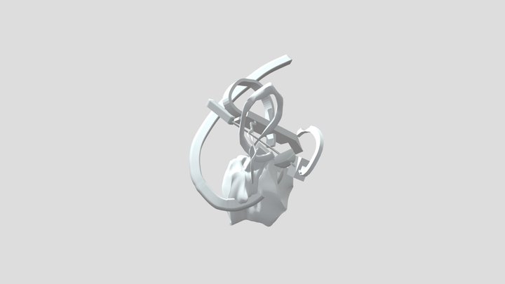 Vegetate, 3D Abstract Art 3D Model