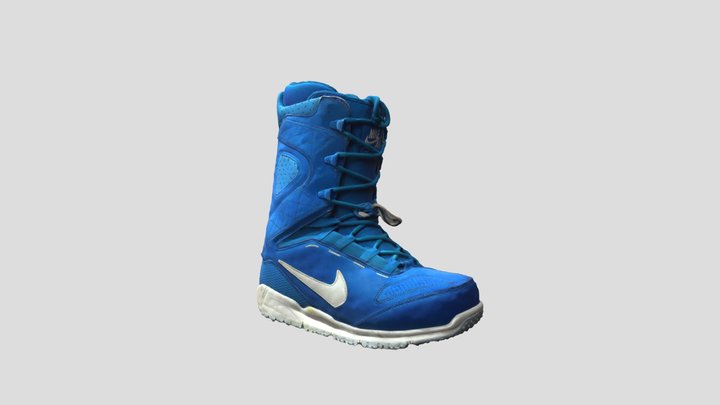 nike kaiju snowboard boot 3D Model