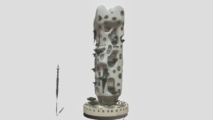 Skyscraper - Modern Building 3d Model 3D Model