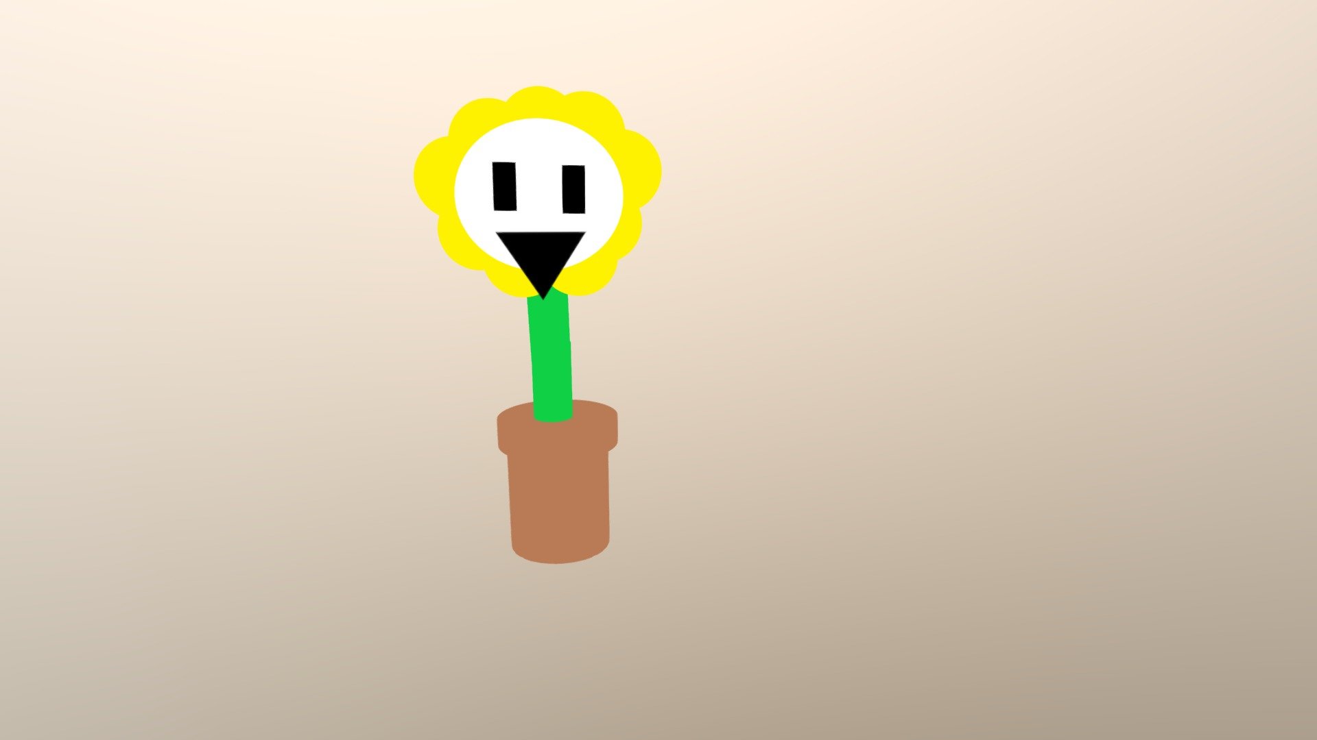 Flowey 3D models - Sketchfab