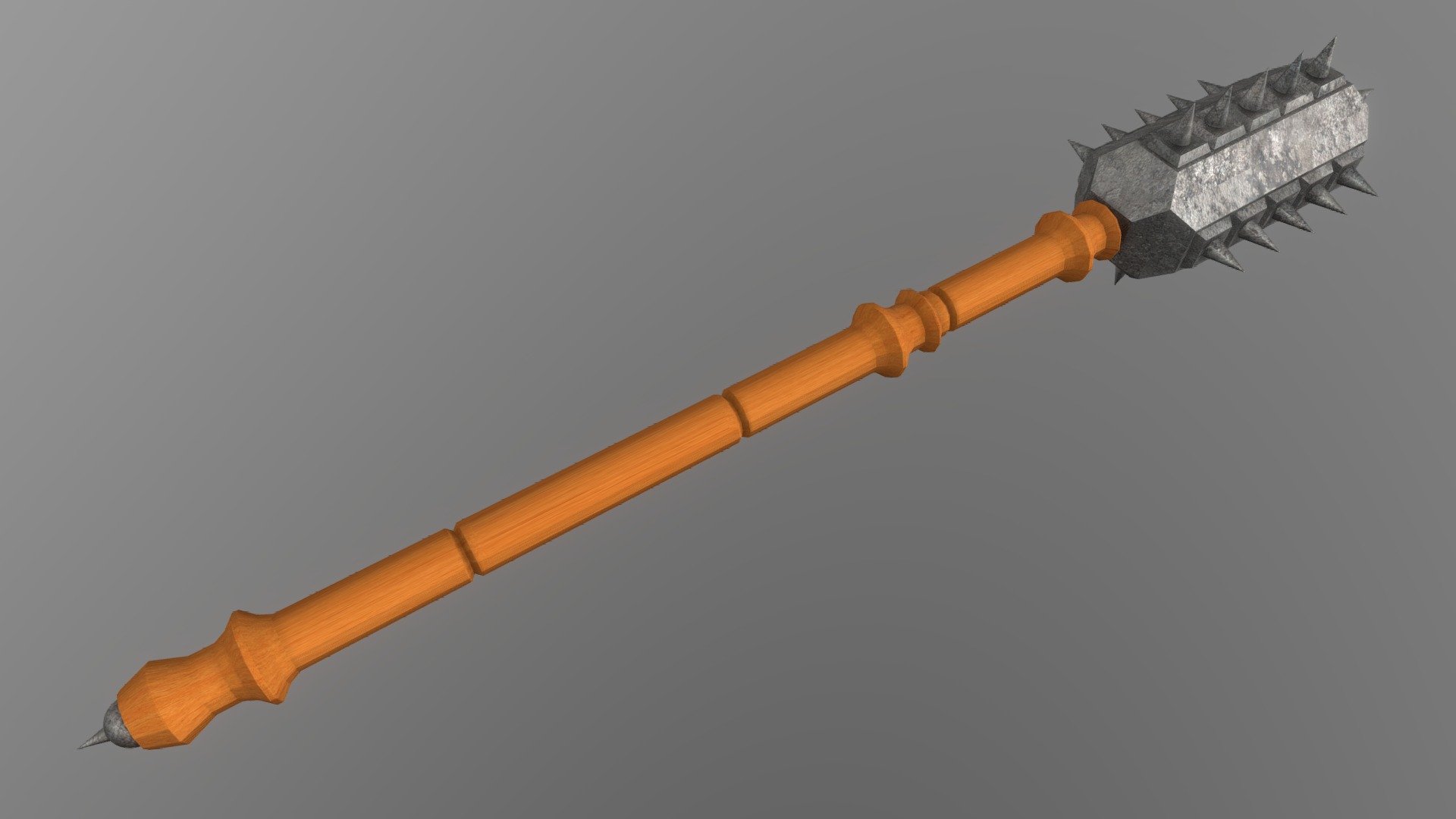 Barbarian Mace (Aged) - Buy Royalty Free 3D model by shimtimultimedia ...