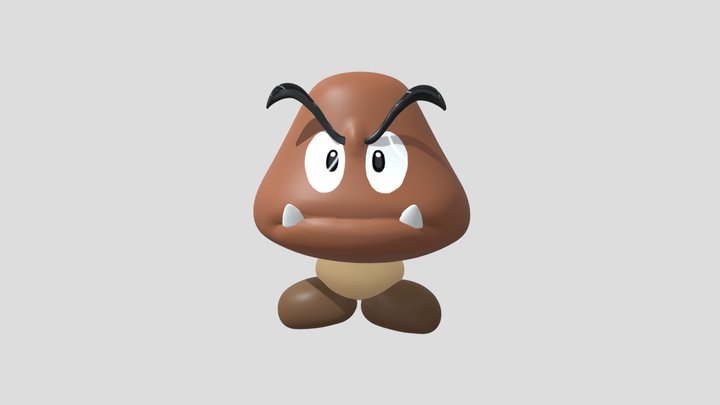 Goomba 3D Model