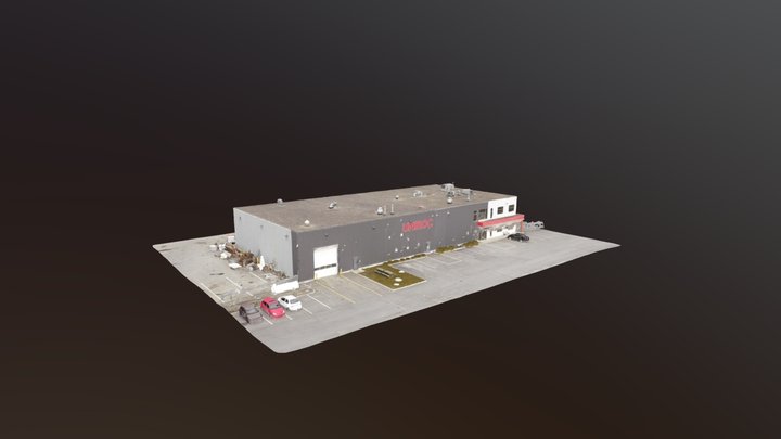 Bâtiment UNIROC, Mirabel, Québec, CA 3D Model
