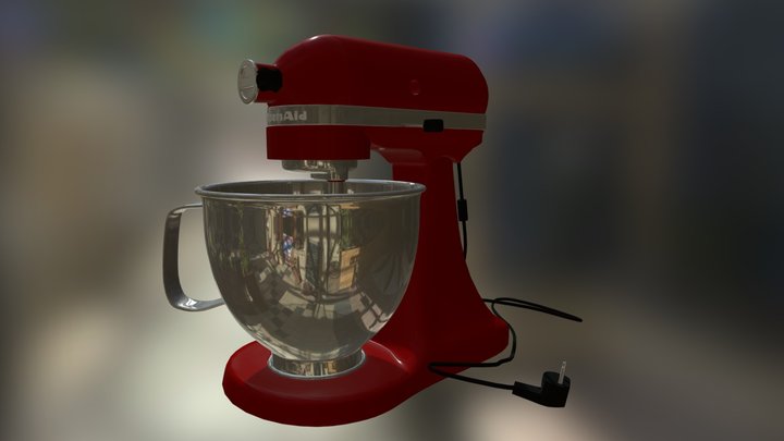 KitchenAid Stand mixer 3D Model
