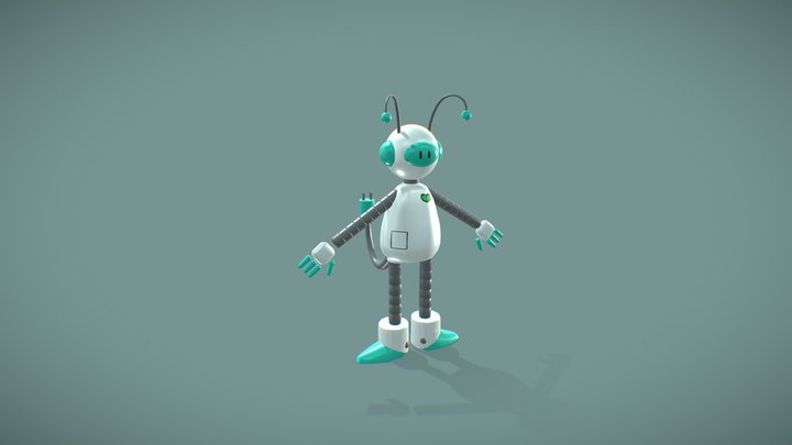 Frankie Character Model 3D Model
