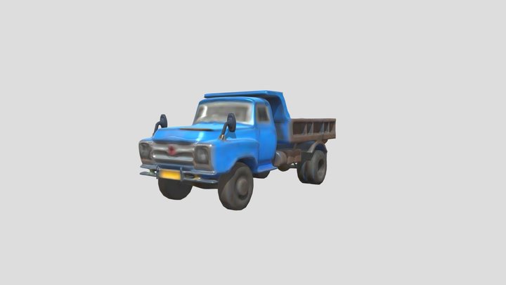 Isuzu TX Tipper truck 3D Model