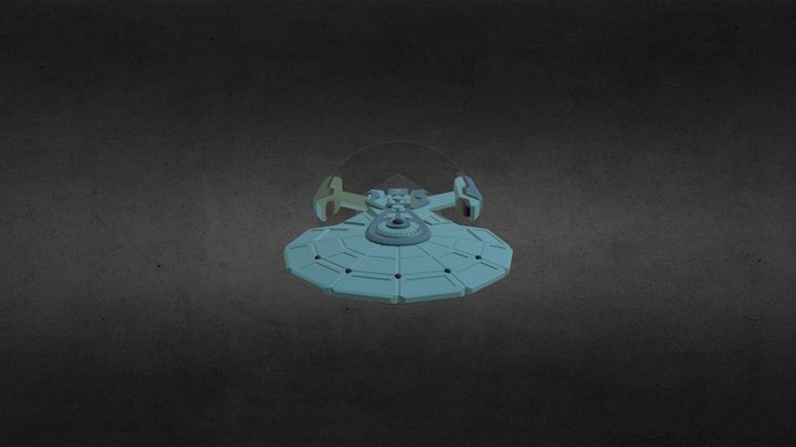 The USS Garamond 3D Model