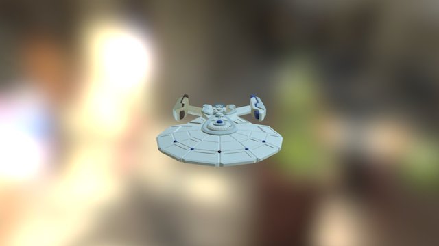 The USS Garamond 3D Model