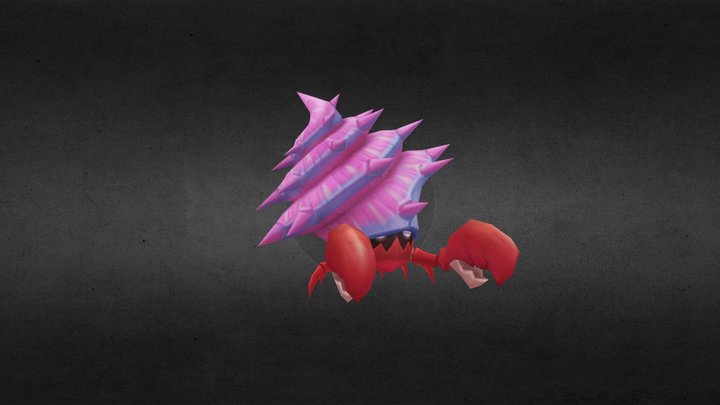 conch crab 3D Model