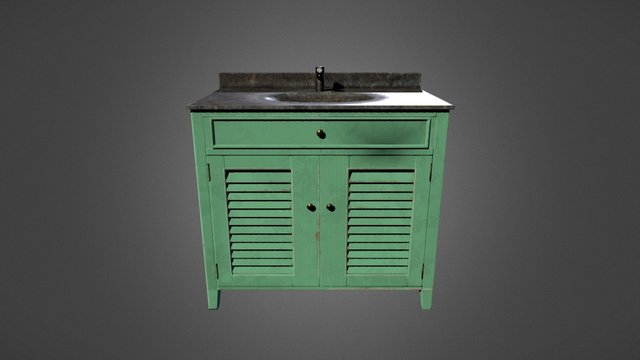 Small Town America - Sink 3D Model