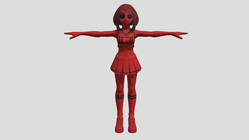 Cheerleader Ochako Uraraka