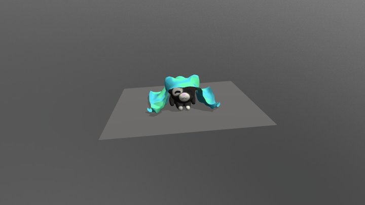 There's a kitten in there! 3D Model