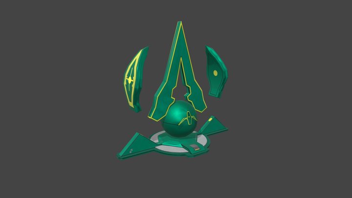 LOL Ward Textured 3D Model