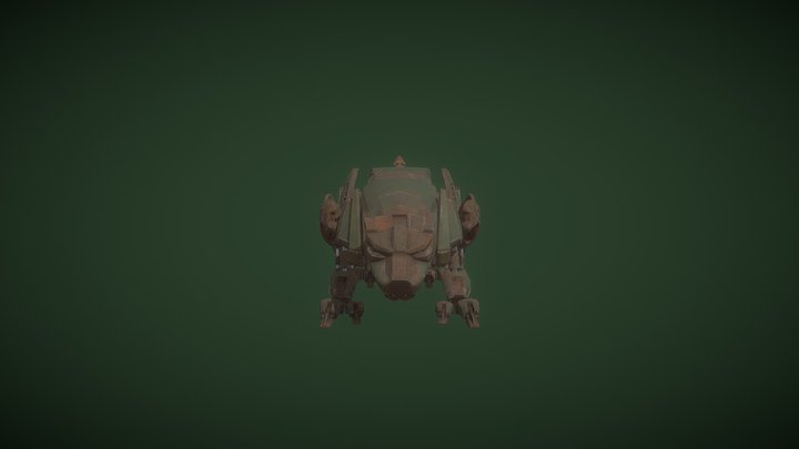 panther mech for exam 3D Model