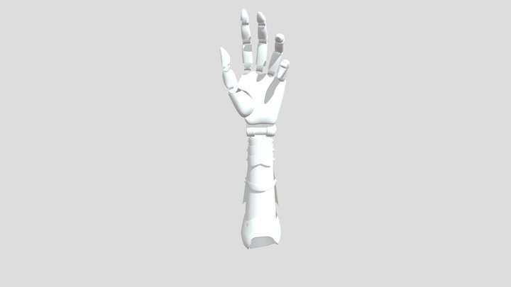 Косметический протез. Воронина Мария ДМП-123 3D Model