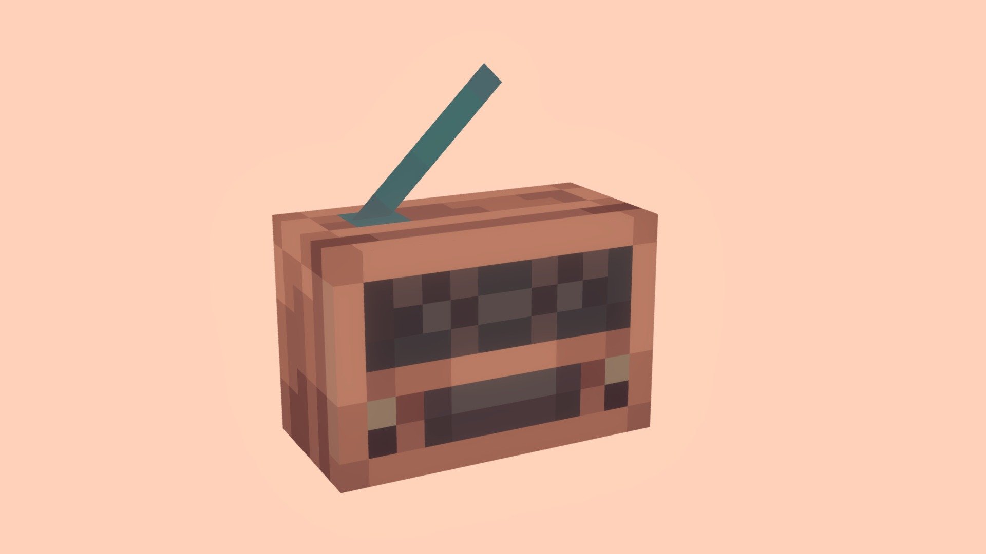 Old Minecraft Radio (old) - Download Free 3D model by Perryrat [71719b9 ...