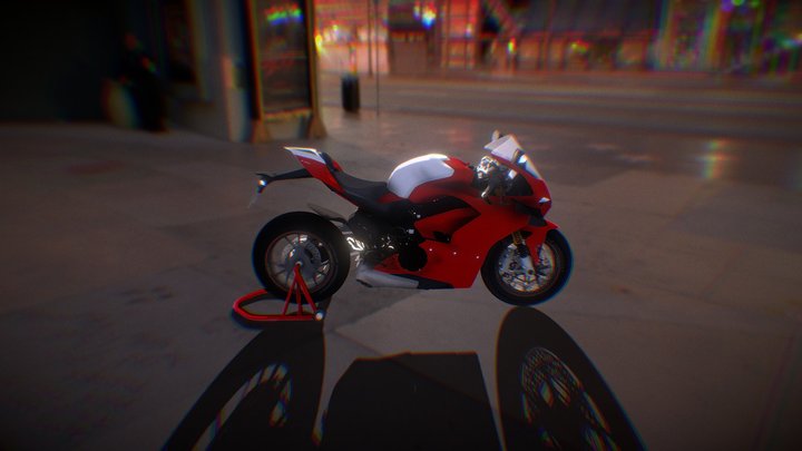 Ducati Panigale 3D Model
