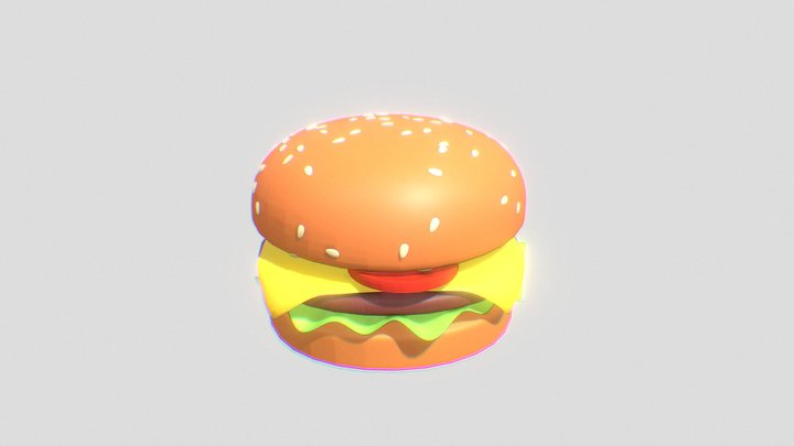 burger1 3D Model