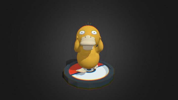 Psyduck pokémon 3d model - Finished Projects - Blender Artists Community