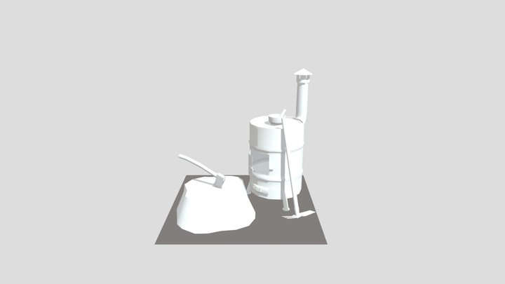 Forest Loner - Unwrap 3 Models 3D Model