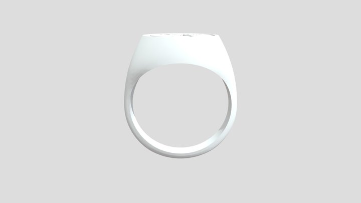 Lion Signate Ring – Modelo 3D gratuito STL