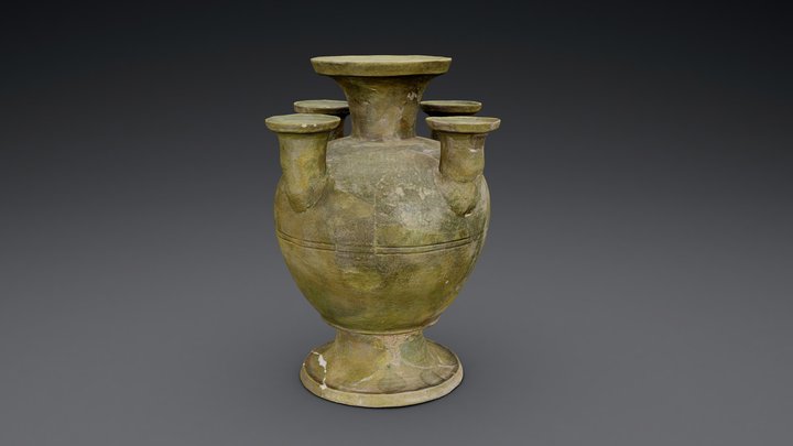 多口瓶（久世廃寺跡） 3D Model