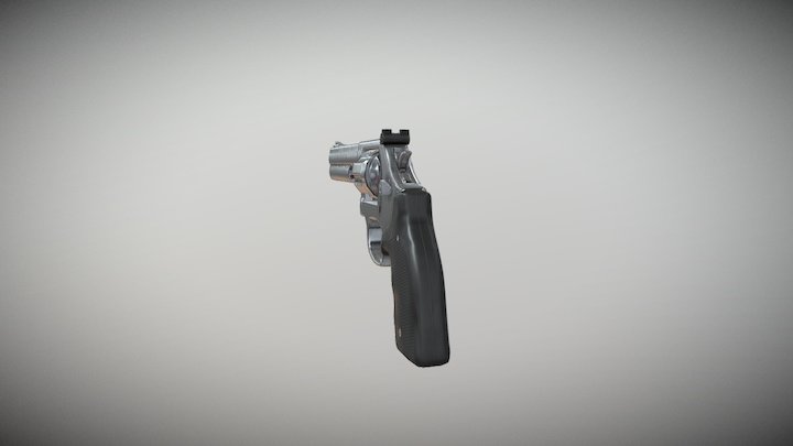 Smith & Wesson 686 3D Model