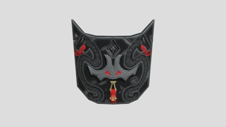 Evilish Shield 3D Model